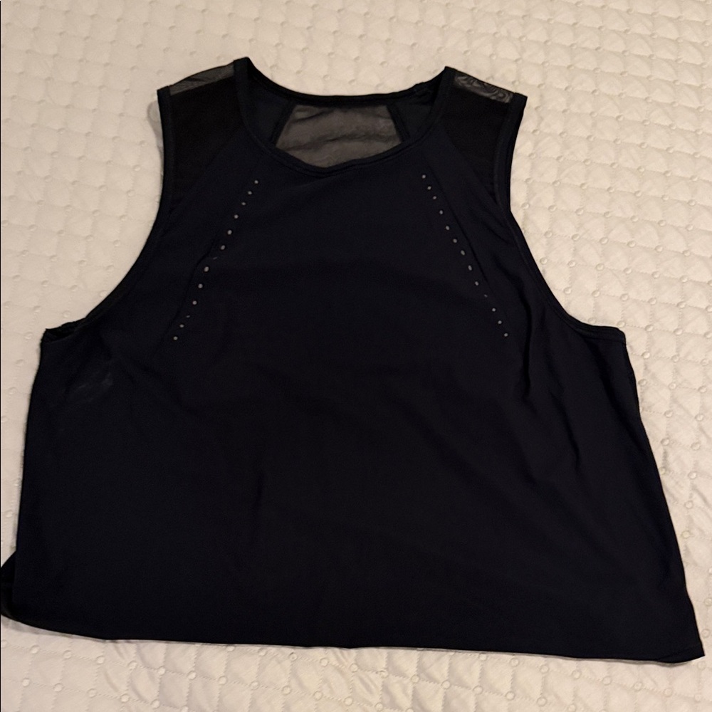 Lululemon Women's Black Sleeveless Top